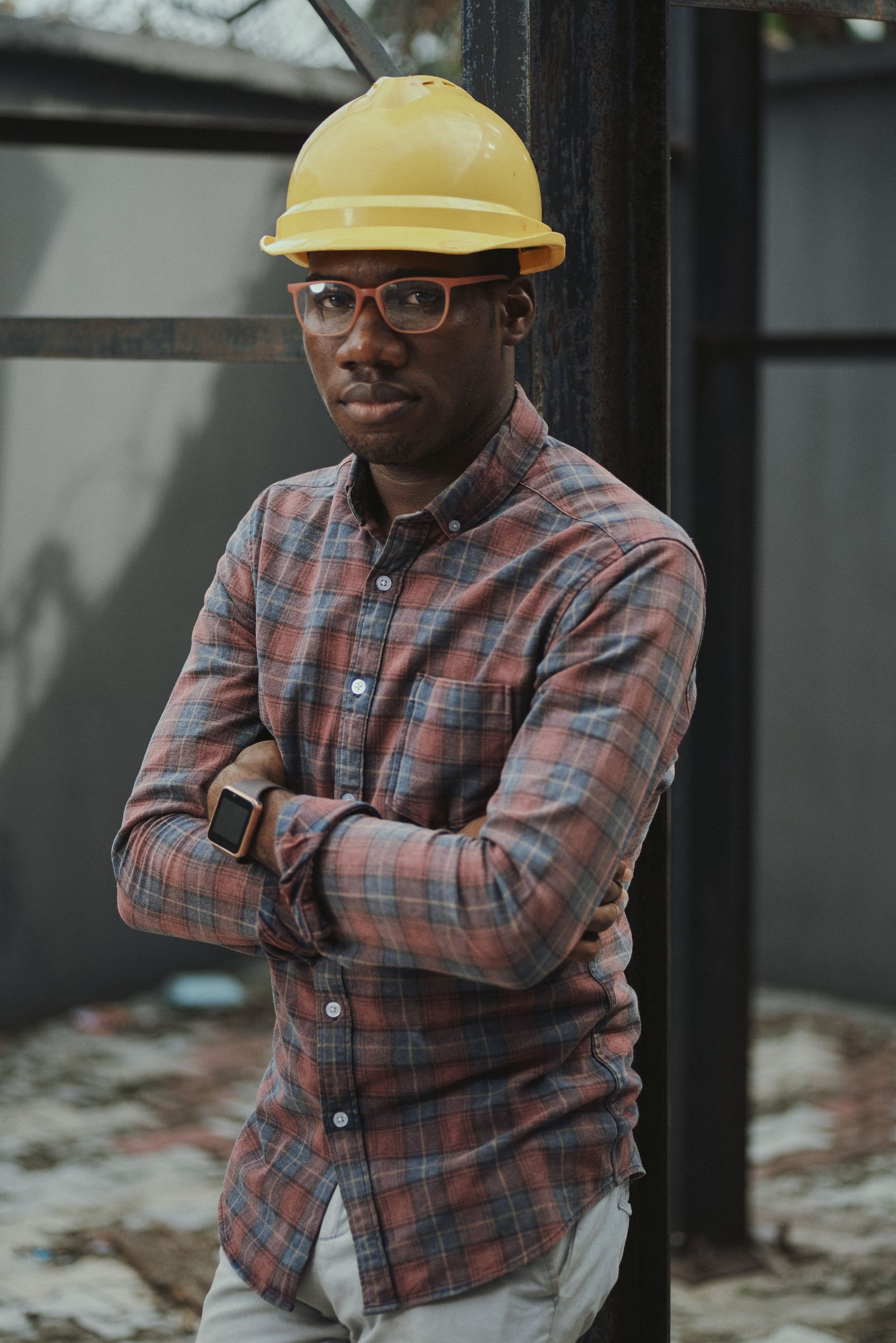 A Gas Safe registered engineer on site